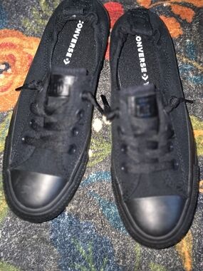 Converse All Black Low Top Sneakers